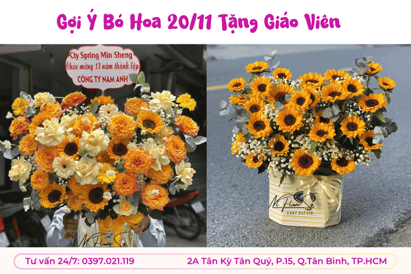 Bó Hoa 2011 Tặng Thầy Cô